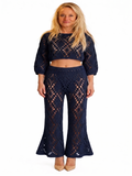 ikili takım 26Y 002 bluz pantalon chic nonchalance