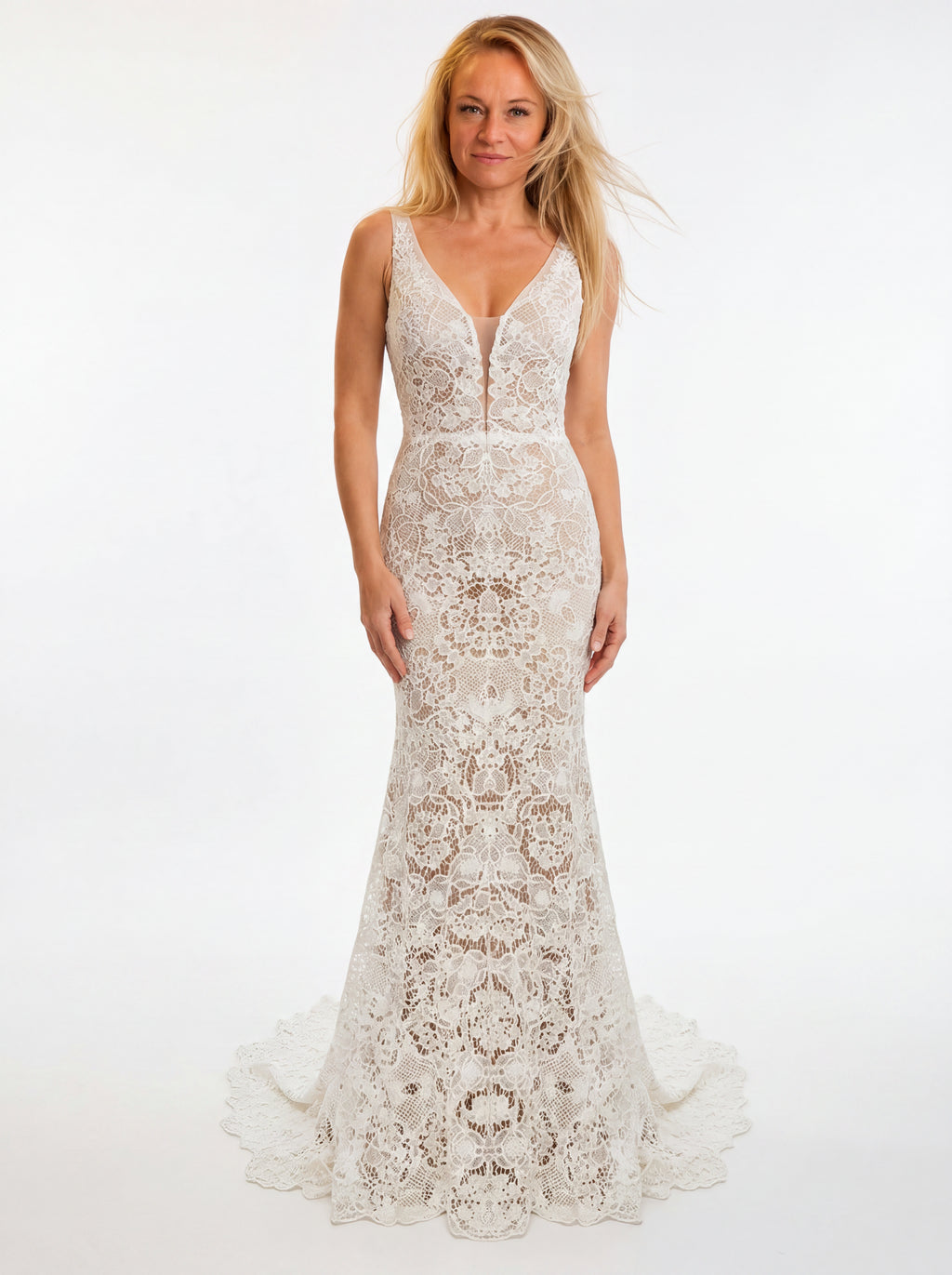 Crochet Wedding Dress 26Y-001