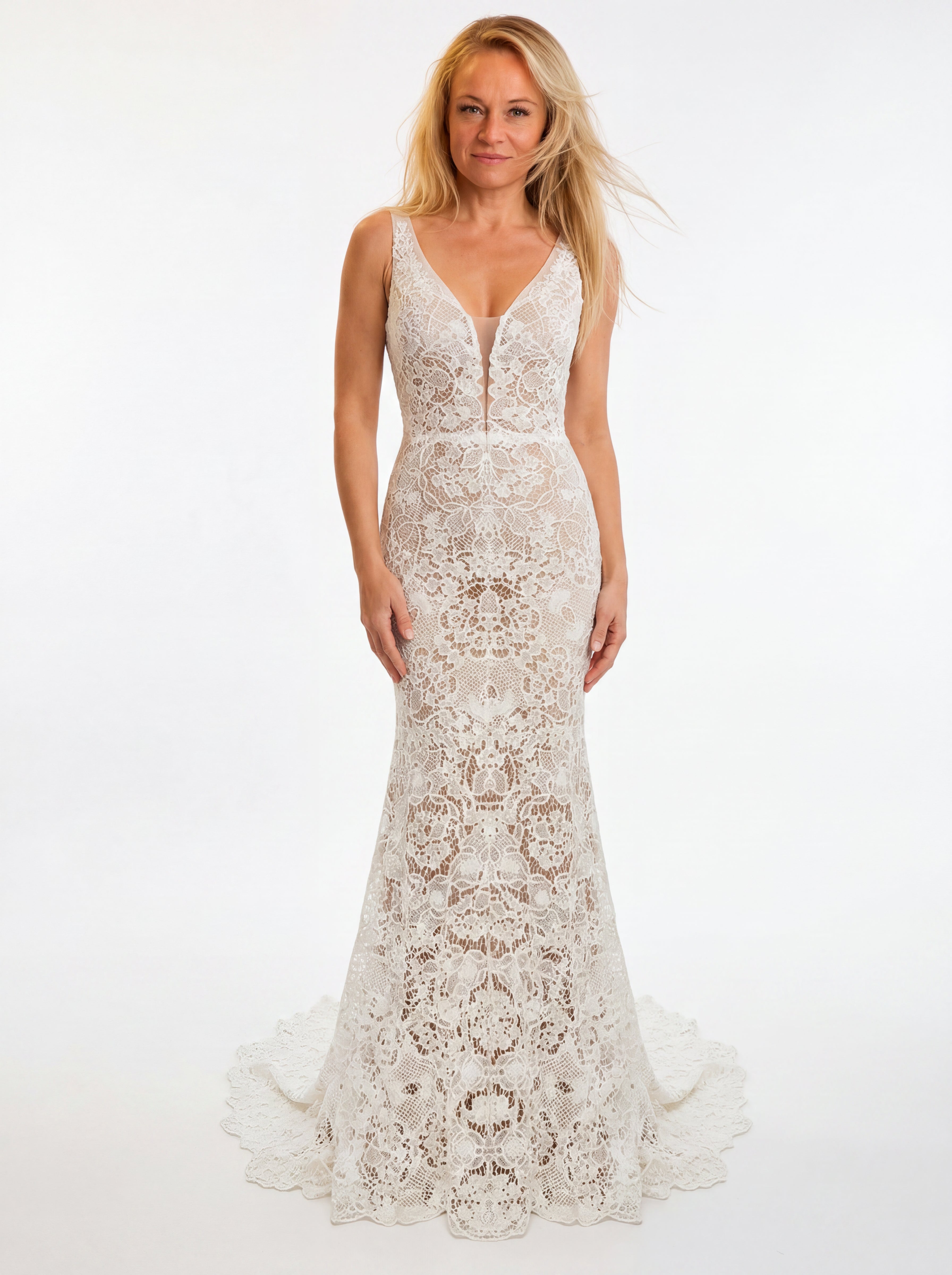 Crochet Wedding Dress 26Y-001